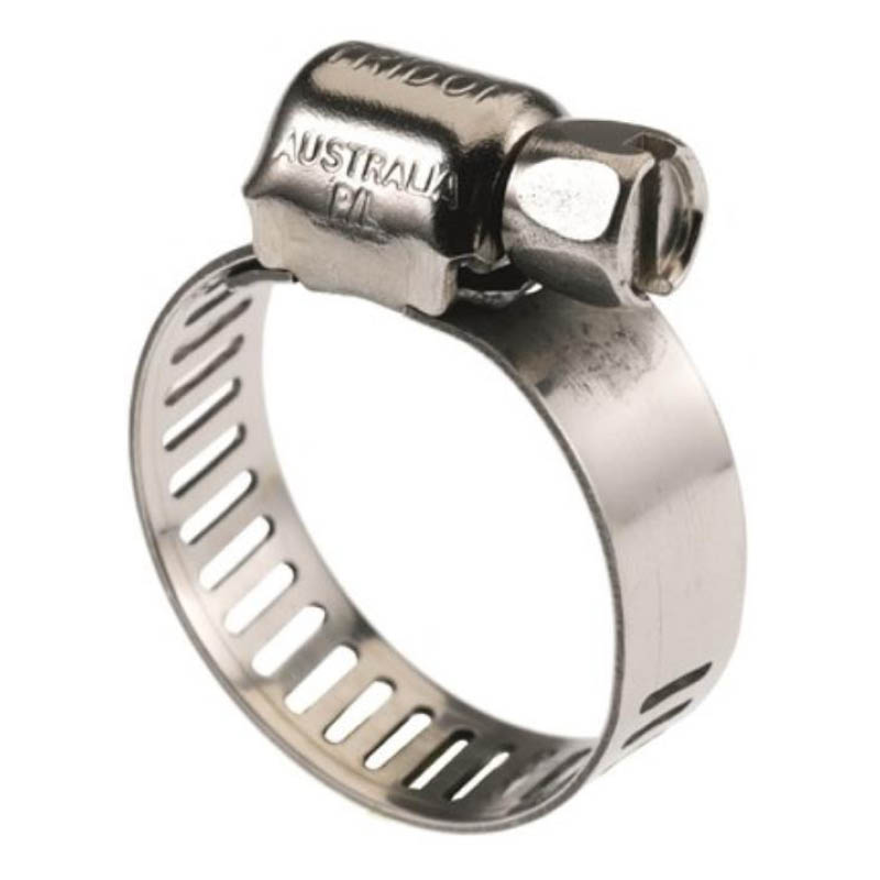 Tridon hose clamps perforated band micro clamp